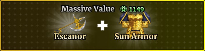 Sin of Pride + Sun Armor